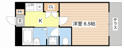 バローゼ【113号室】の間取り