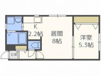 NEW WORLD【4階】の間取り