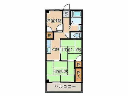 愛知県名古屋市中区金山5丁目【マンション】の間取り