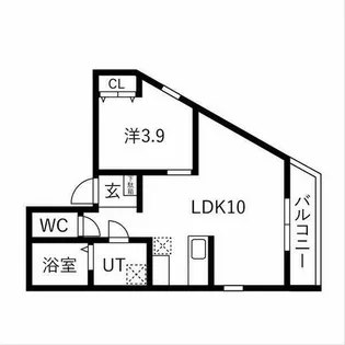 ノア豊【2階】の間取り