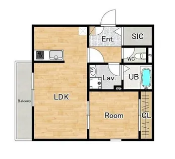 大阪府堺市北区中百舌鳥町5丁【マンション】の間取り