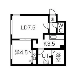 北海道札幌市中央区南五条西10丁目【マンション】の間取り