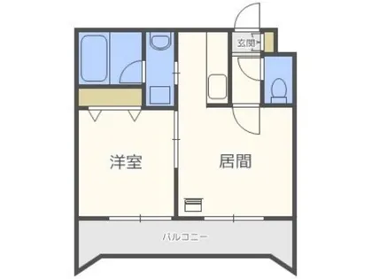 ブランノワール宮の森【2階】の間取り