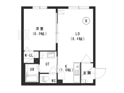 ル・ファール北円山【3階】の間取り