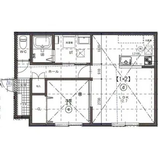 ラ・フェリーチェ北円山【3階】の間取り