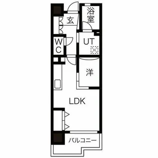 C.P.Pure1608【3階】の間取り