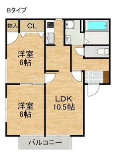 ル・レーヴ【2階】の間取り