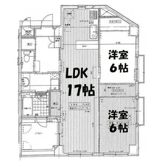 パークヒルズ桜台【2階】の間取り