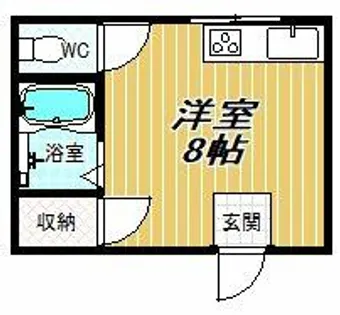 泰松ビル【1階】の間取り