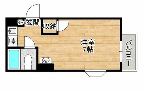 大阪府豊中市西緑丘3丁目【マンション】の間取り