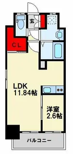 MGA黒崎W【4階】の間取り