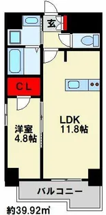 福岡県北九州市小倉北区白銀1丁目【マンション】の間取り