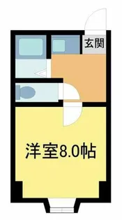 オーナーズマンション鉢塚【202号室】の間取り