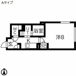 リヴシティ中村公園【501号室】の間取り