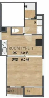 メルシアター【5階】の間取り