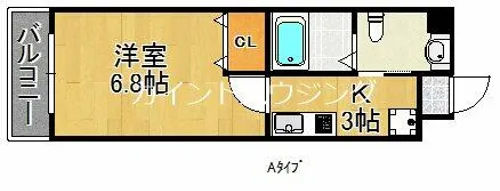 FDS Fiore【6階】の間取り