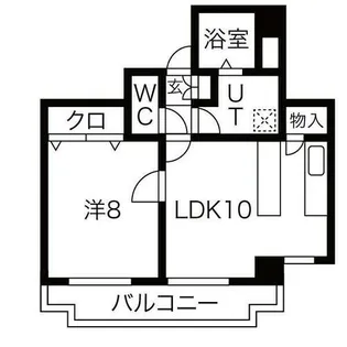 愛知県名古屋市中区新栄1丁目【マンション】の間取り