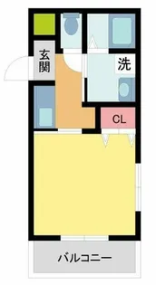 モレスヴィラ天神【3階】の間取り