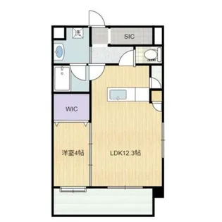 第11マルヤビル箱崎【2階】の間取り