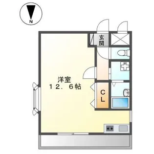 エクセルコート【3階】の間取り