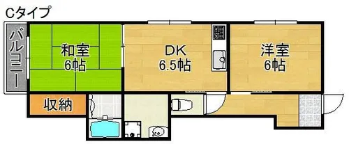 トミー参番館【4階】の間取り