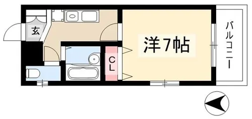 スノーランド城西【2階】の間取り