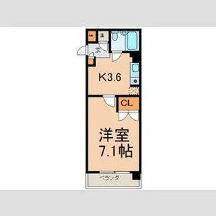 パラツオ21【4階】の間取り