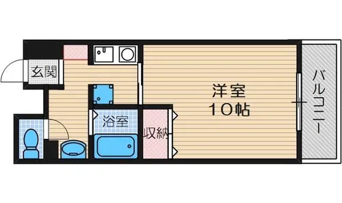 プライム青葉丘【5階】の間取り
