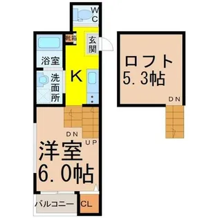 メゾン・プラージュ【1階】の間取り