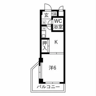 カーサニイミ【302号室】の間取り