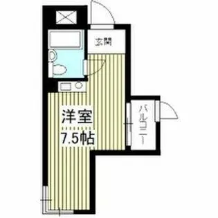 ラフィネ新栄【6階】の間取り