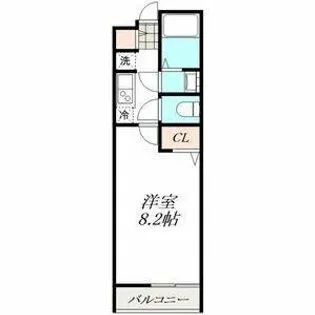 RESENCE CHIKUSA【302号室】の間取り