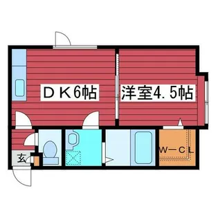 シルフ月寒【3階】の間取り