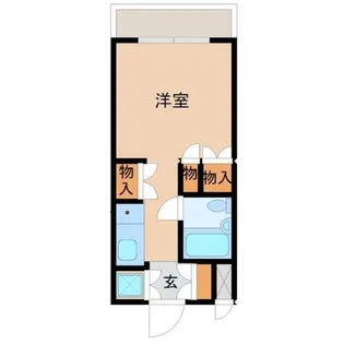 パシフィック南武庫之荘【2階】の間取り