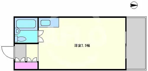 プリエール南堀江【4階】の間取り