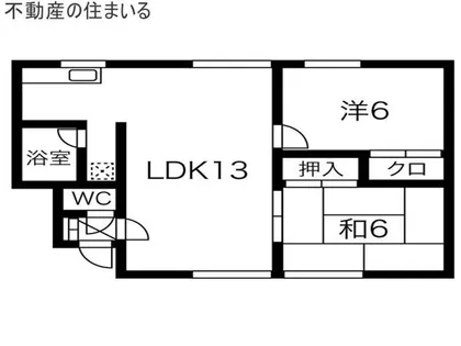 コーポピウⅠ【2階】の間取り