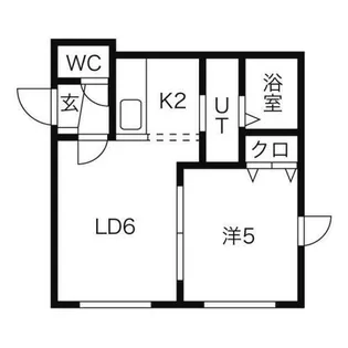 ブランノワール湖水【2階】の間取り