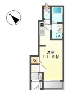 Belle・Grace(ベル・グラース)【1階】の間取り