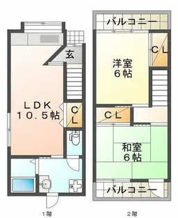兵庫県神戸市垂水区高丸7丁目【一戸建】の間取り