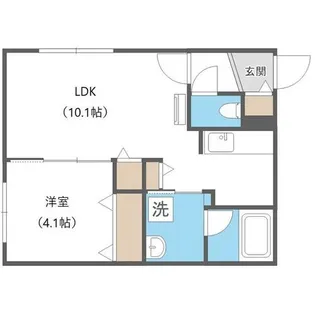 Aster S14【1階】の間取り
