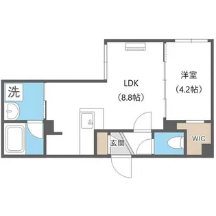 Aster S14【4階】の間取り