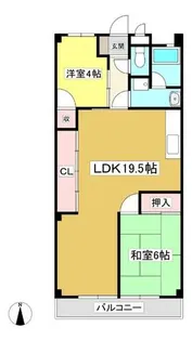 アルプスホーム【503号室】の間取り