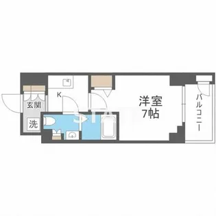 大阪府大阪市東成区深江南1丁目【マンション】の間取り