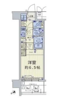 大阪府大阪市西区川口2丁目【マンション】の間取り