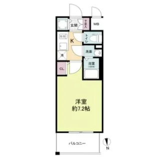 エスリードレジデンス大今里【10階】の間取り