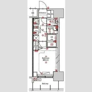 MAXIV東別院【2階】の間取り