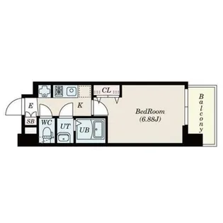 大阪府大阪市城東区野江3丁目【マンション】の間取り
