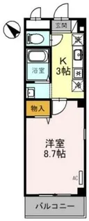 大阪府大阪市港区弁天4丁目【マンション】の間取り