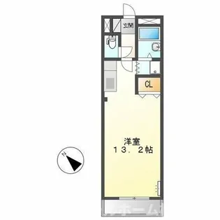 フラワーヒル【302号室】の間取り