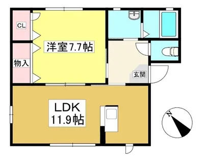 グレース【2階】の間取り